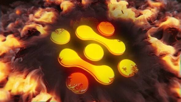 VideoHive - Slow Motion Fire Reveal - 48001678