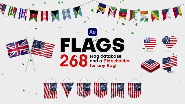 VideoHive - Flags for After Effects - 48107273