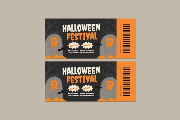 Halloween Festival Ticket - T2FM8XK