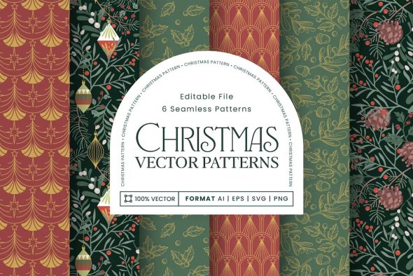 Christmas Patterns - 7D9K6VY