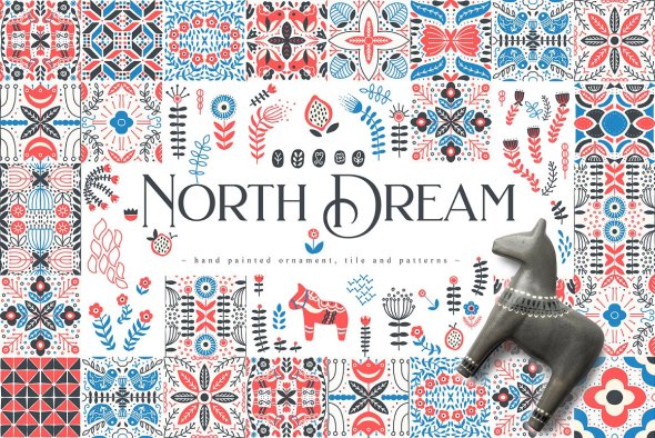 CreativeMarket - North Dream Collection - 3010781
