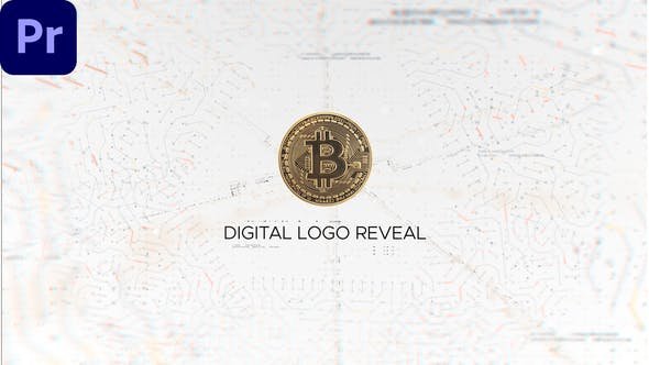 VideoHive - Digital Logo Reveal | MOGRT - 47887150