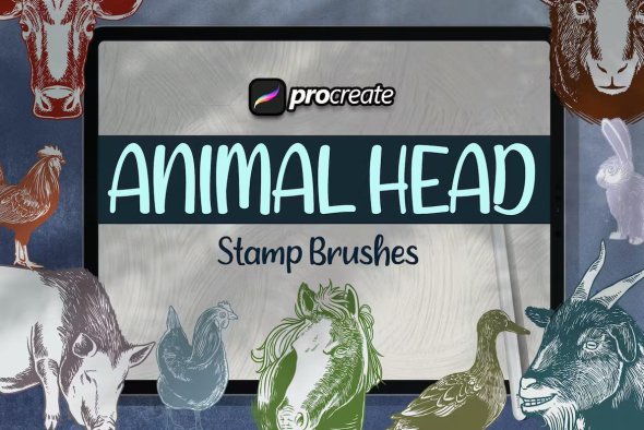 Animals Brush Stamp Procreate