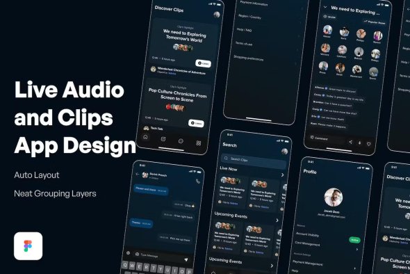 Audio and Clips App Design Kit - HTTBW5P