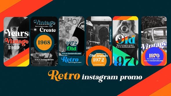 VideoHive - Instagram Vintage Pack - 48614843