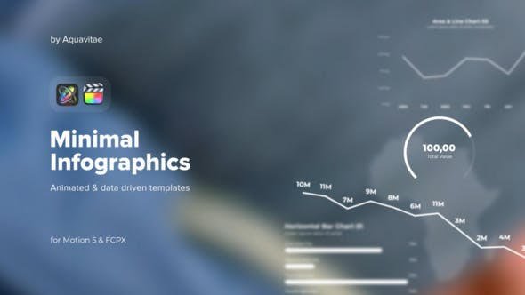 VideoHive - Minimal Infographics for Final Cut Pro X & Apple Motion - 48580254