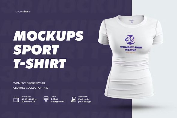 Sports Mockup T-Shirt - R9WHHJW
