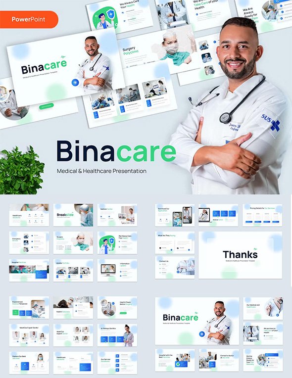 Binacare - Medical & Healthcare PowerPoint