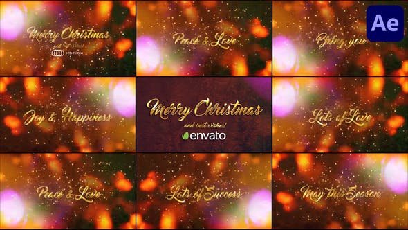 VideoHive - Christmas Greeting Titles for After Effects - 48999502