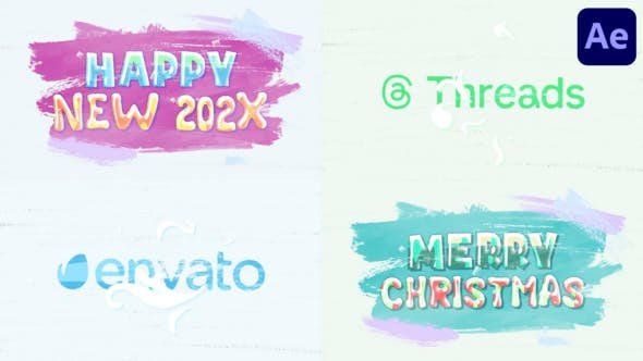 VideoHive - Happy New Year Logo for After Effects - 48998700