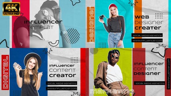 VideoHive - Paper influencer Promo - 49204509