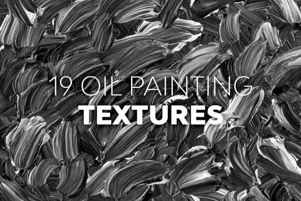 CreativeMarket - Oil Painting Textures - 91596074