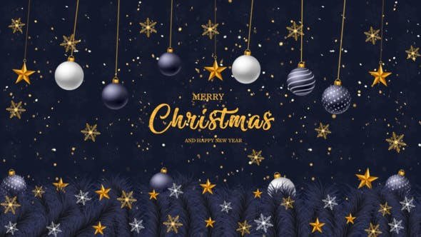 VideoHive - Merry Christmas And Happy New Year Mogrt - 49331082