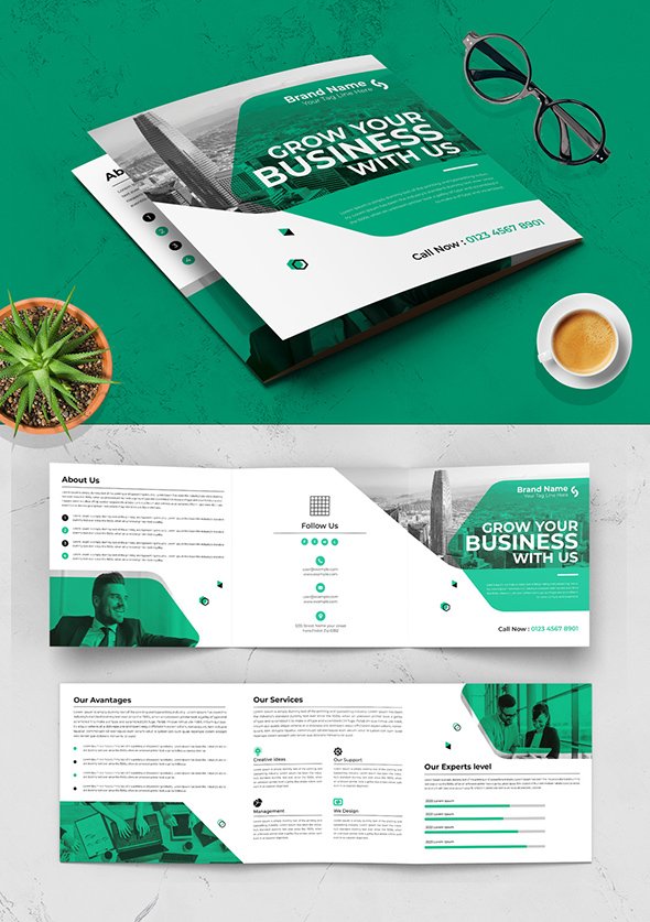 AdobeStock - Brochure Design Layout - 525675007