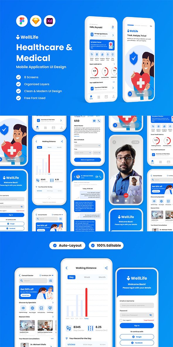 CreativeMarket - WellLife - Healthcare and Medical - 91646066