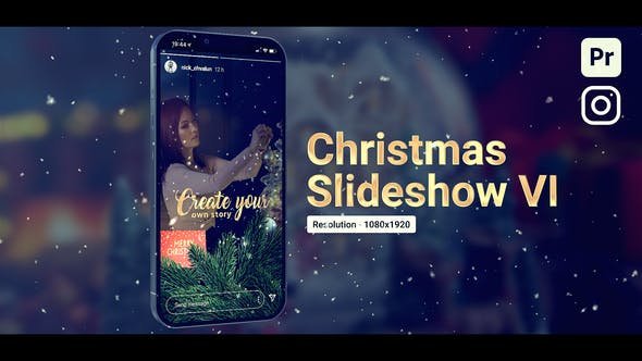 VideoHive - Christmas Slideshow Instagram - 49854913