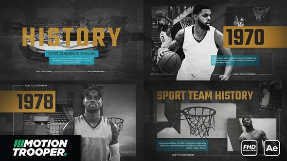 VideoHive - Sport History Slideshow - 49838982