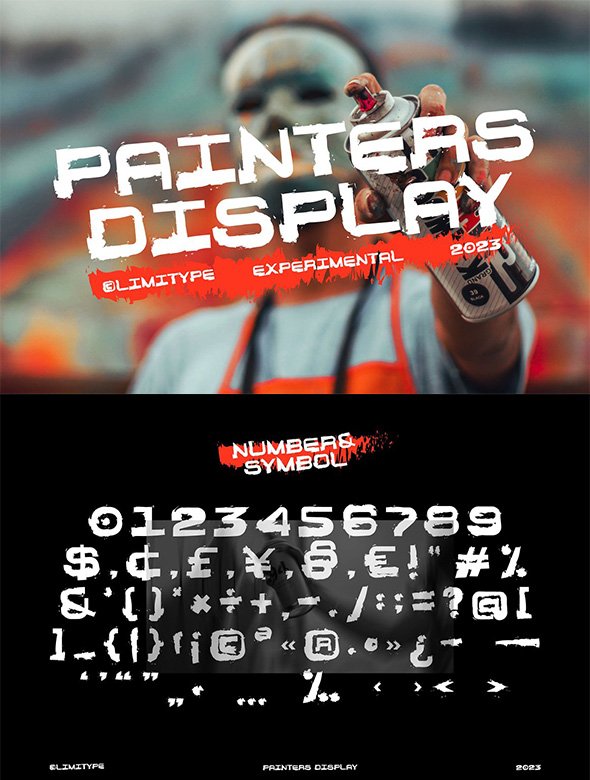 CreativeMarket - Painters Display - 91725518