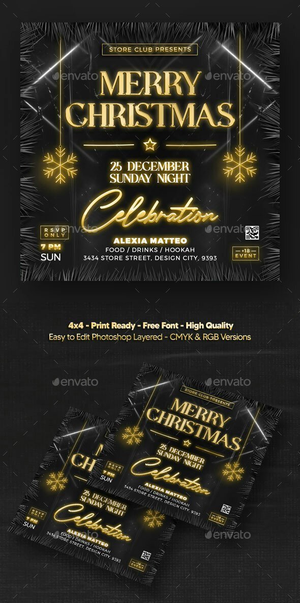 GraphicRiver - New Year Party Flyer - 35149160