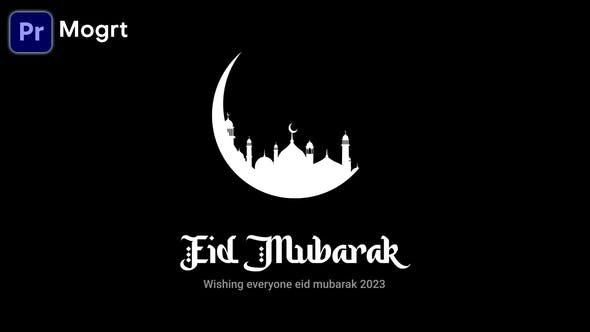 VideoHive - Eid Mubarak Opener Mogrt - 50007689