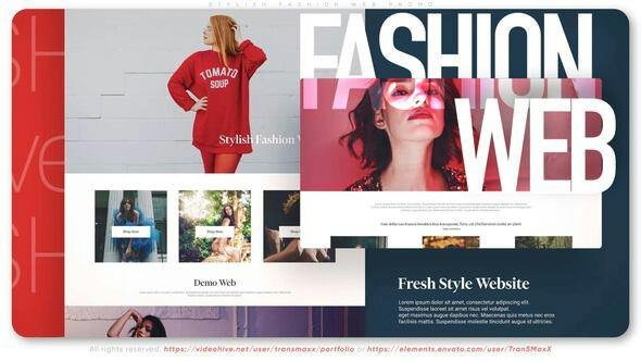 VideoHive - Stylish Fashion Web Promo - 50315813