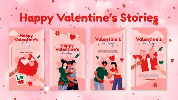 VideoHive - Valentines Day Instagram Stories And Reel - 50282955