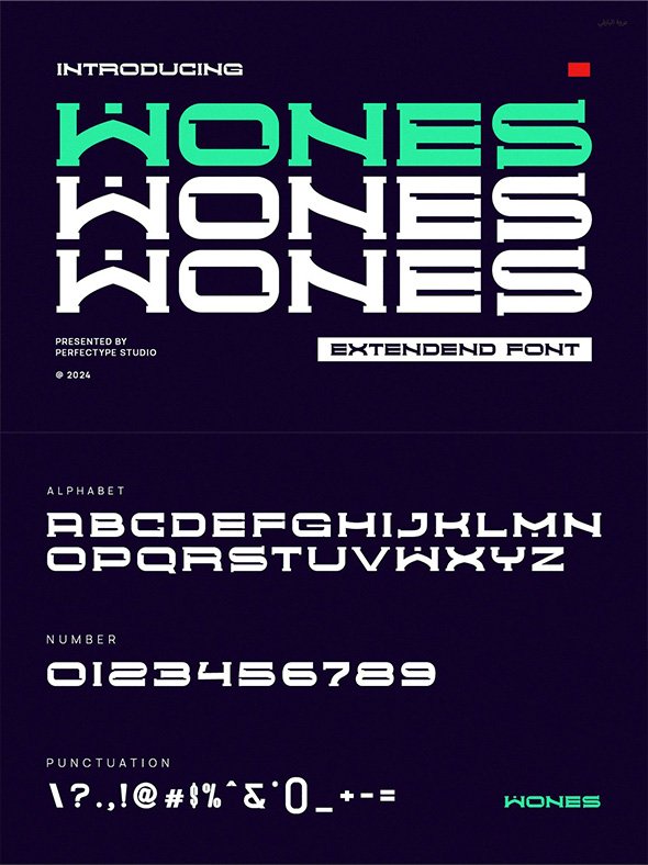 CreativeMarket - Wones Modern Technology Sans Serif - 91962309