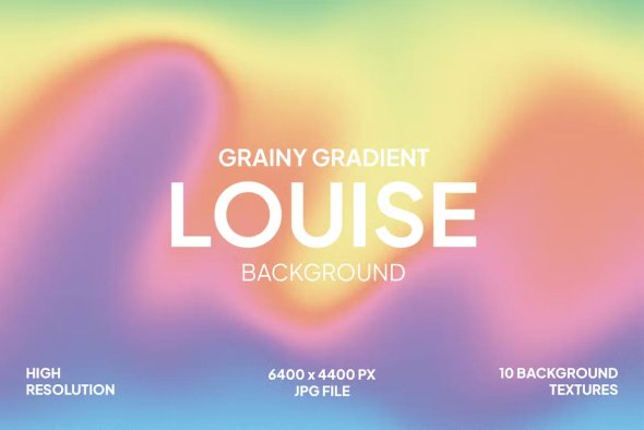 Louise - Grainy Gradient Background - UH4N3RW