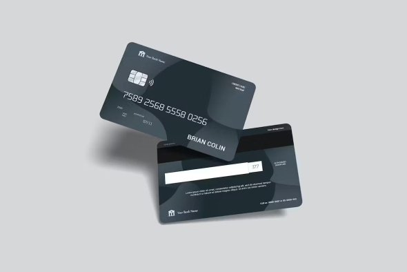 Credit Card Mockup - S7LYSQB