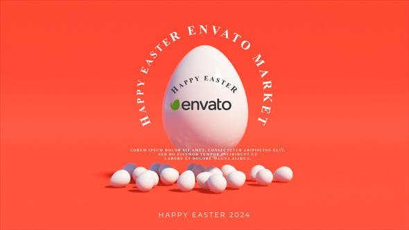 VideoHive - Happy Easter Logo V2 - 50841009