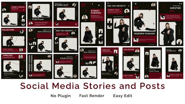 VideoHive - Social Media Stories and Posts - 50834406