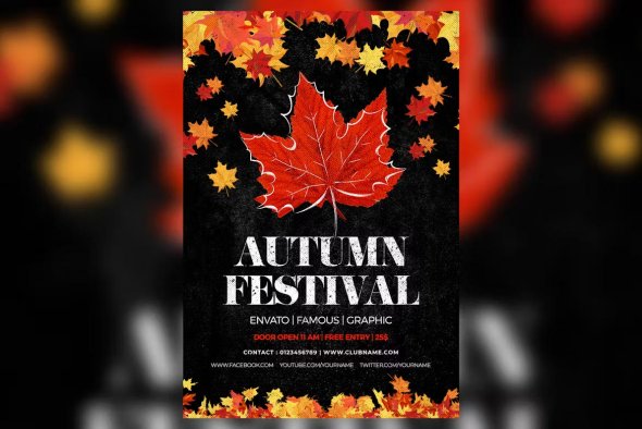 GraphicRiver - Autumn Festival Flyer - 17740658