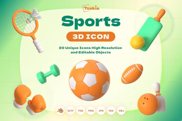 Sport Competition 3D Icon - L3QNEZQ