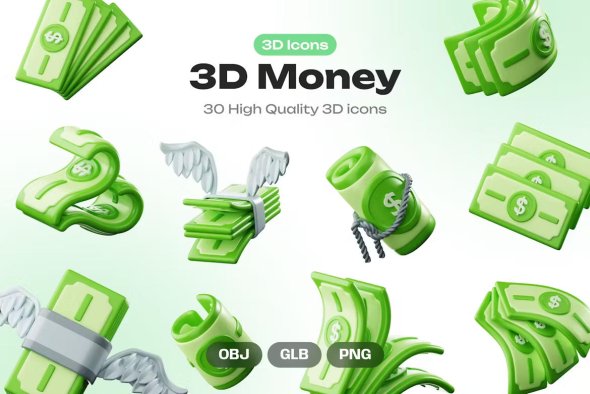 3D Money - UVR8SKH
