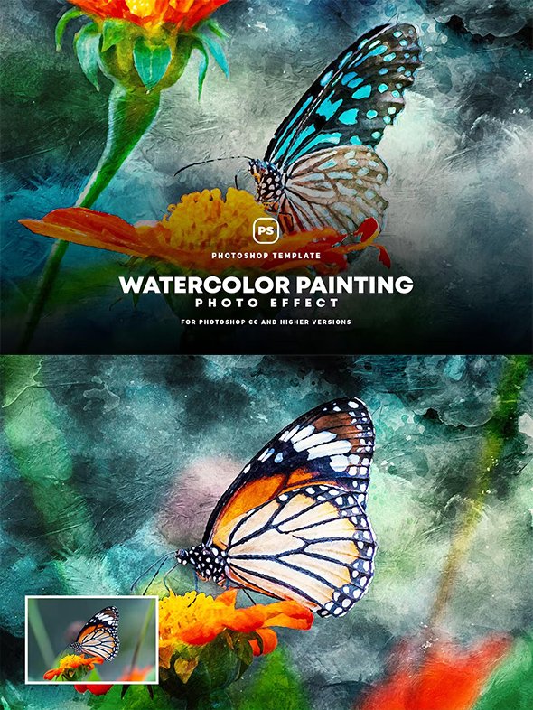 Watercolor Painting Effect - 4L2Z9JD