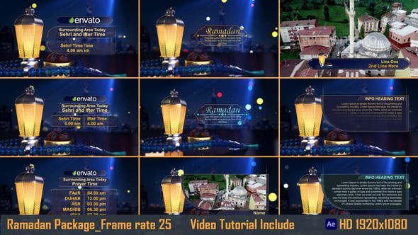 VideoHive - Ramadan Package - 43981994
