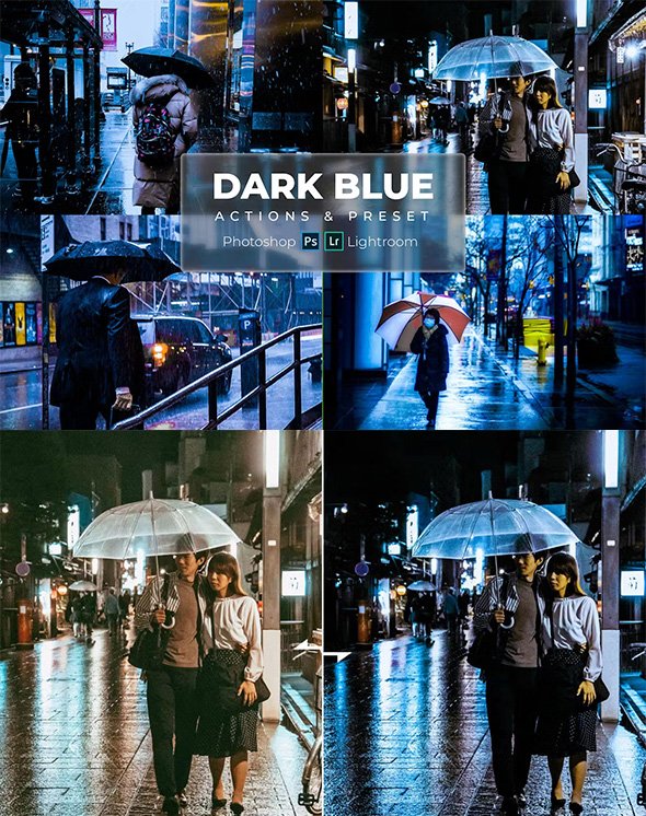 Dark Blue - (Presets & Actions)