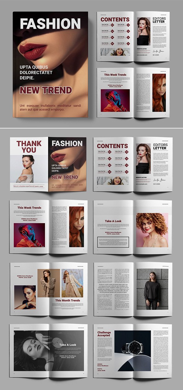AdobeStock - Creative Fashion Magazine - 722994839