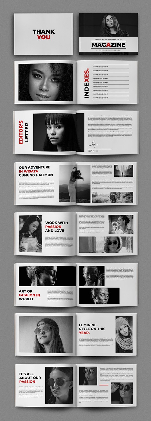 AdobeStock - Magazine Template - 722994602