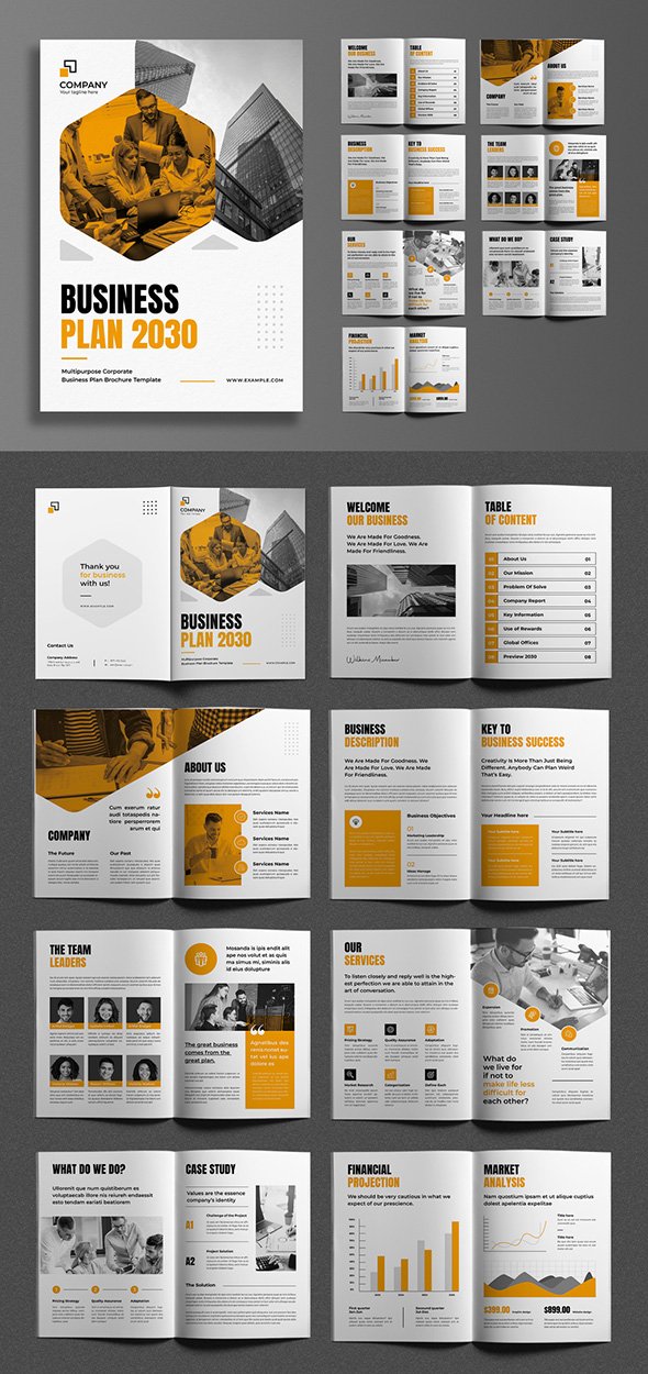 AdobeStock - Business Plan Layout - 723806307