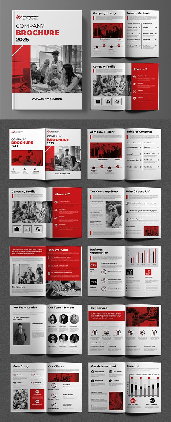 AdobeStock - Company Brochure Design - 729014052