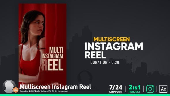 VideoHive - Multiscreen Instagram Reel - 48664958