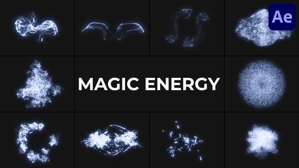 VideoHive - Magic Energy Bursts for After Effects - 51914494