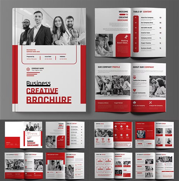 Business Brochure Company Profile - LZBAHS8