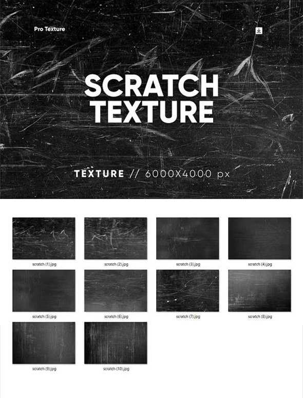 CreativeMarket - 10 Scratch Texture HQ - 279728389